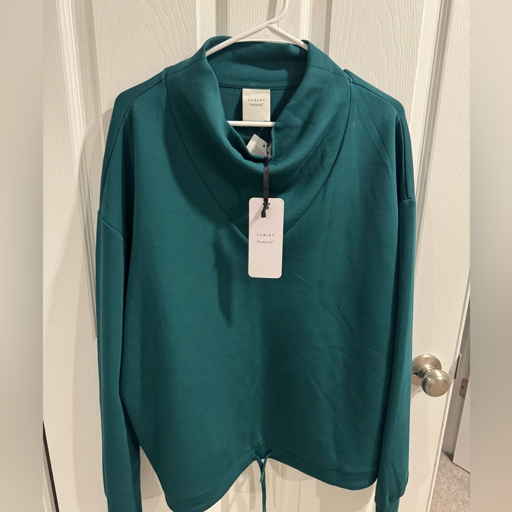 Varley Betsy Sweat in Teal